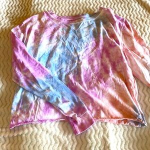 Long sleeve crop top